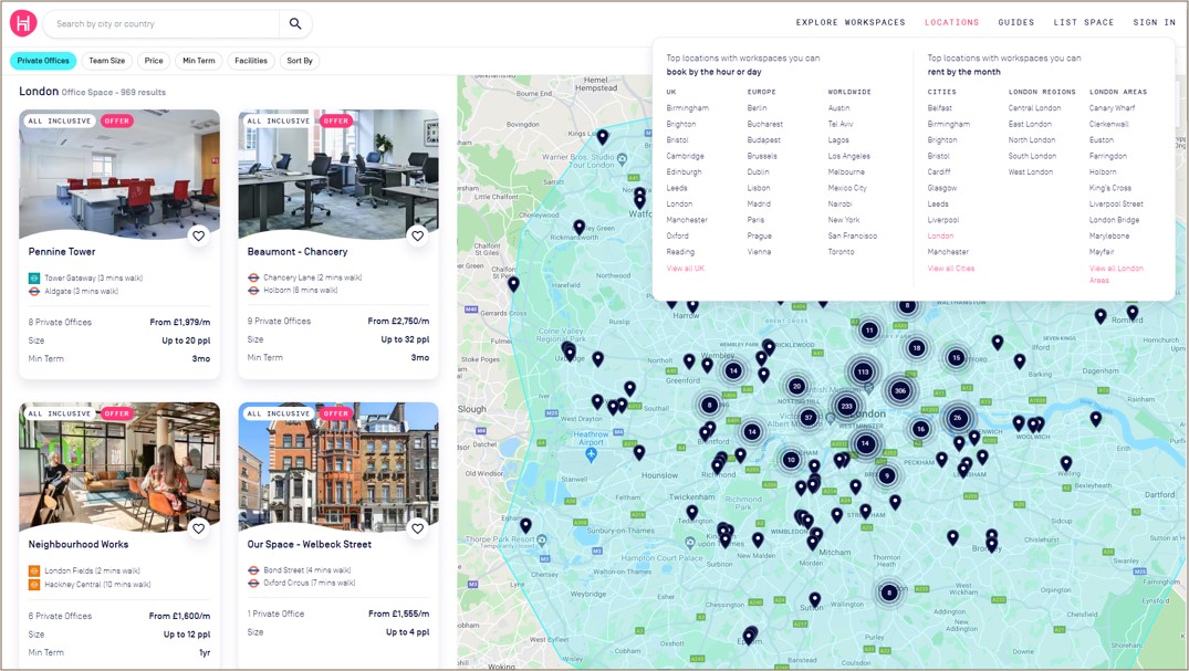 HubbleHQ Office Rental